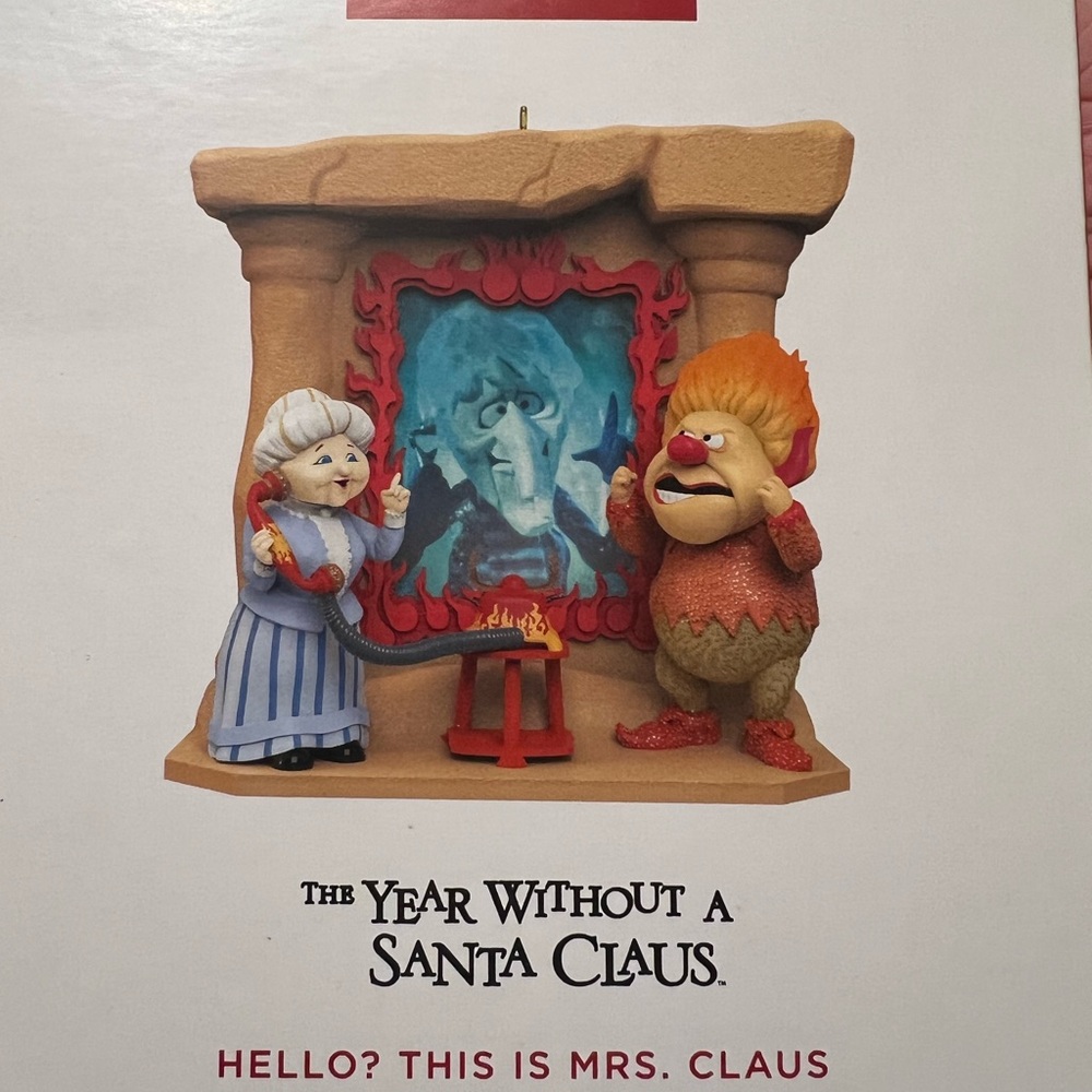 *SOLD *2024 Hallmark “The year without a Santa clause” ornament